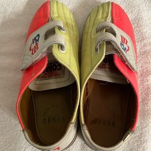 Team Cobra Neon Leather Hook Bowling Shoes Unisex M5.5/W7